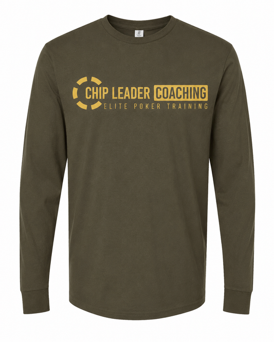 Chip Leader Coaching Long Sleeve - Forest Green