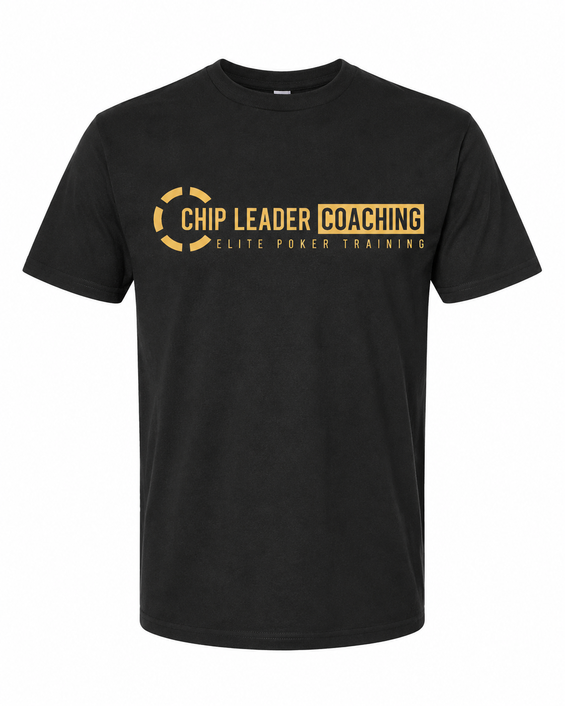 Chip Leader Coaching T-Shirt - Black