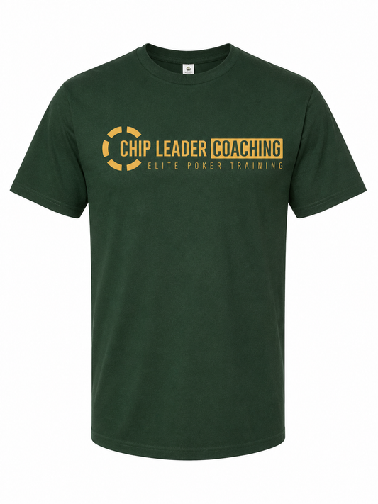Chip Leader Coaching T-Shirt - Forest Green