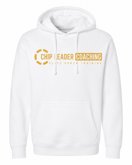 Chip Leader Coaching Hoodie - White/Gold