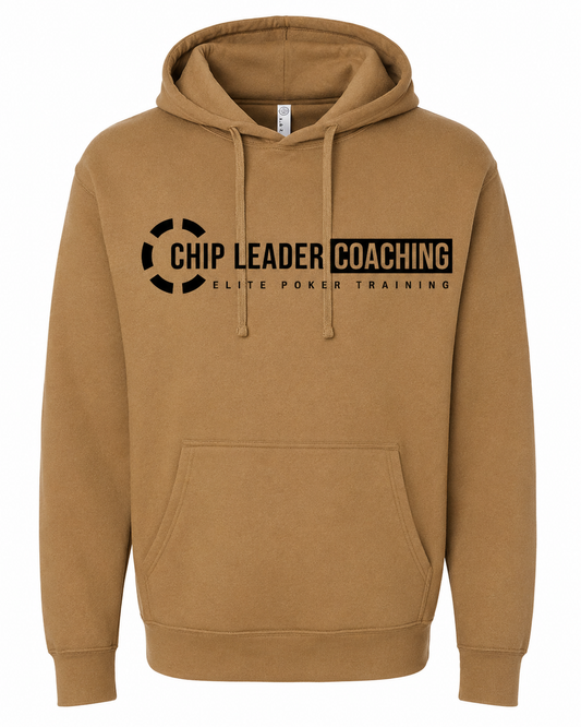 Chip Leader Coaching Hoodie - Camel/Black