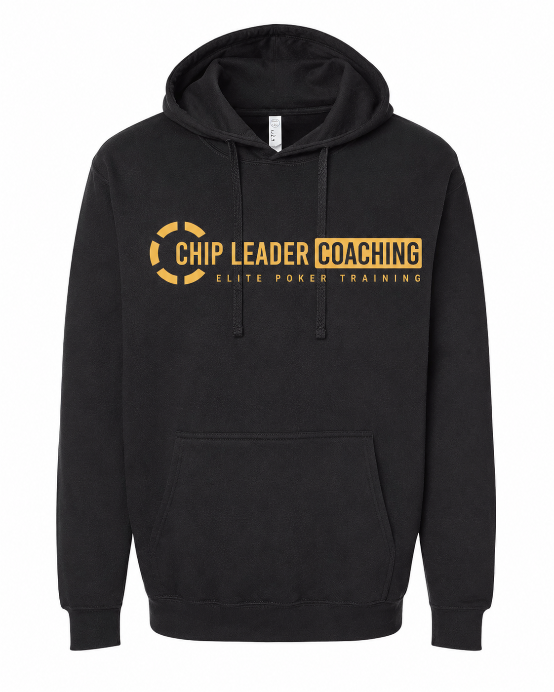 Chip Leader Coaching Hoodie -  Black/Gold